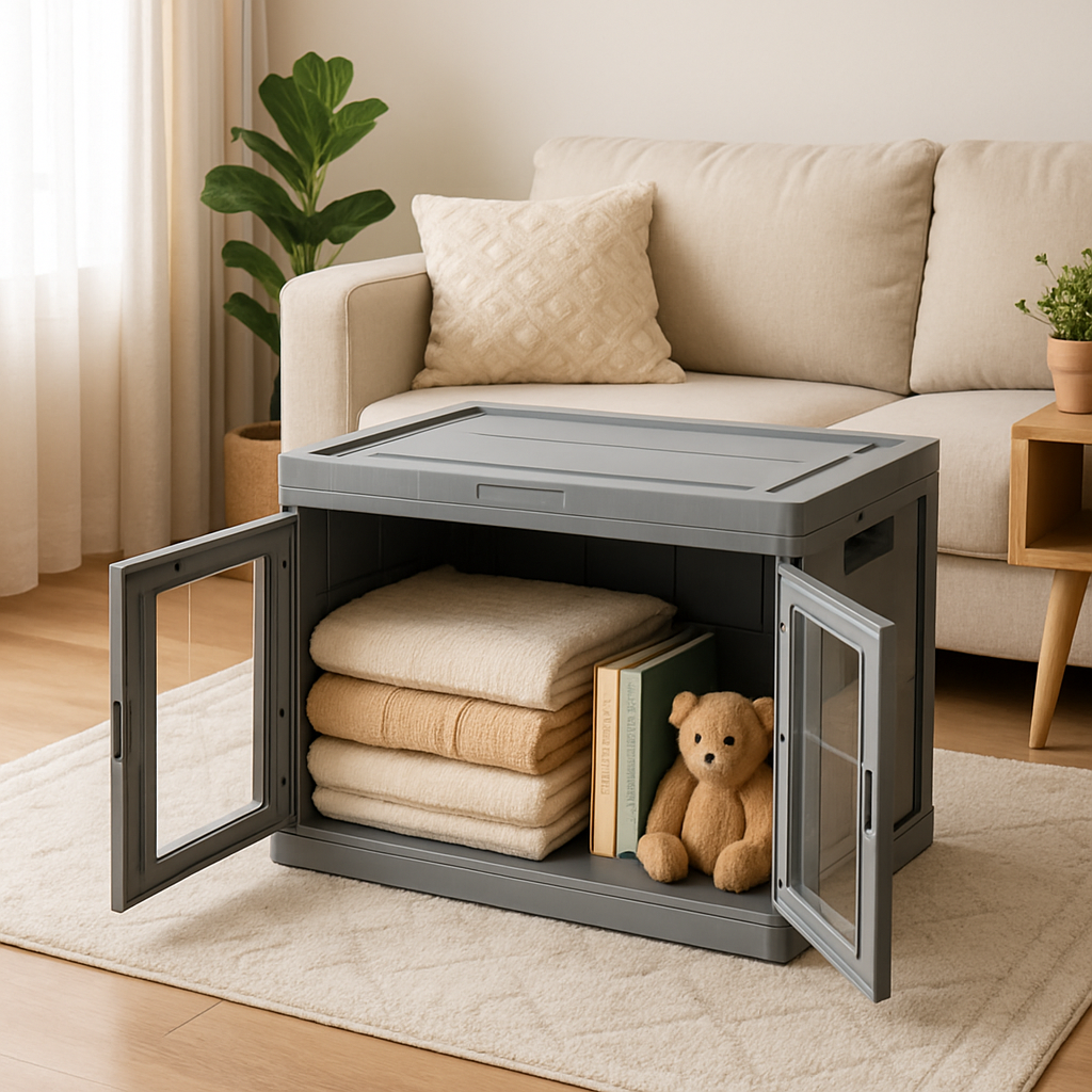 Creating a Clutter-Free Living Environment with Space-Saving Storage Boxes with Doors Creating a Clutter-Free Living Environment with Space-Saving Storage Boxes with Doors