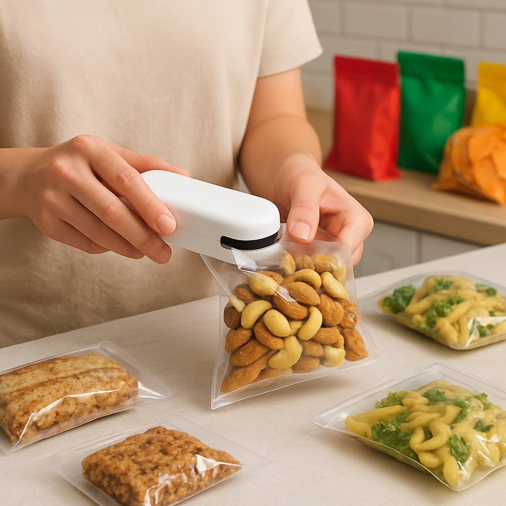 How to Use a Handheld Heat Sealer for Snacks and Meals Effectively  