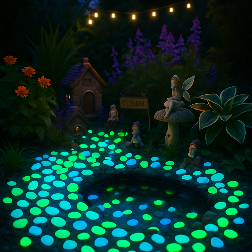 Best Glow-in-the-dark Garden Pebbles for Fairy Gardens Best Glow-in-the-dark Garden Pebbles for Fairy Gardens